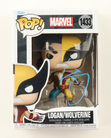 Hugh Jackman Signed "Marvel" #1433 Logan / Wolverine Funko Pop! Vinyl Figure (AWM) at PristineAuction.com