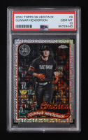 Gunnar Henderson 2024 Topps '89 Topps Silver Pack Chrome Series 2 #2T89C8 (PSA 10) at PristineAuction.com