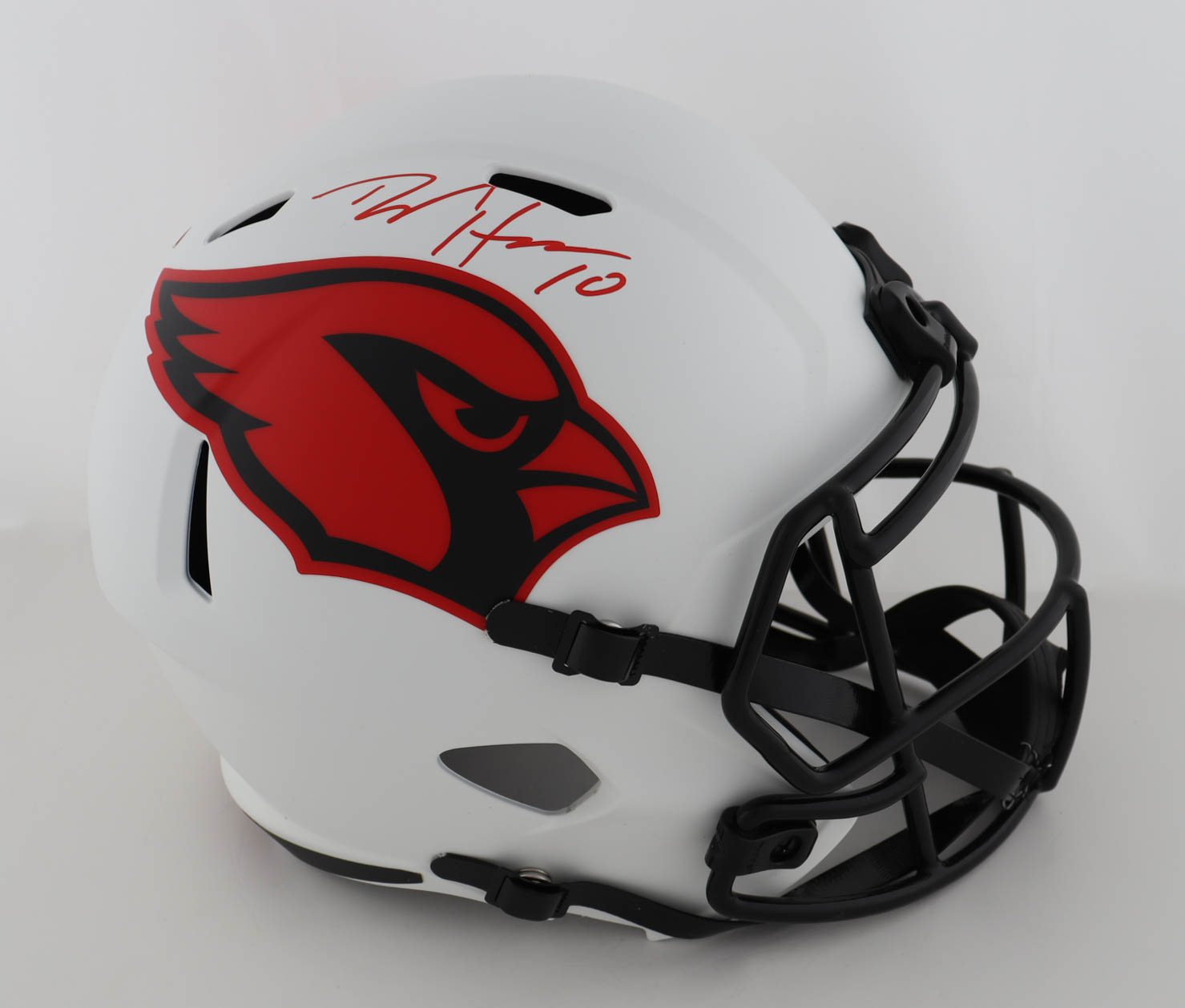Deandre Hopkins Signed Cardinals Full-Size Rave Alternate Speed Helmet (Beckett) at PristineAuction.com Deandre Hopkins Signed Cardinals Full-Size Rave Alternate Speed Helmet (Beckett) at PristineAuction.com
