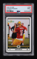 Aaron Rodgers 2005 Score Glossy #352 RC (PSA 9) at PristineAuction.com