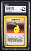 Devolution Spray Pokemon 1999 Base Unlimited #72 (CGC 6.5) at PristineAuction.com