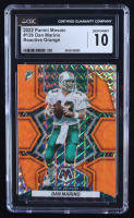 Dan Marino 2022 Mosaic Reactive Orange #126 (CGC 10) at PristineAuction.com