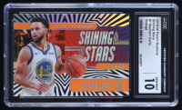 Stephen Curry 2019-20 Illusions Shining Stars Orange #7 (CGC 10) at PristineAuction.com