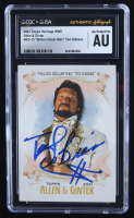 Ted DiBiase Signed 2021 Allen & Ginter #15 (CGC) at PristineAuction.com