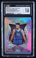 Stephen Curry 2023-24 Topps Chrome Roundball Royalty #20 (CGC 10) at PristineAuction.com