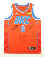 Jalen Williams Signed Thunder Jordan Authentic Jersey Inscribed "2022-2023 Rookie Season" & "Thunder Up" (PSA) at PristineAuction.com