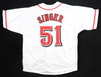 Brady Singer Signed Jersey (Beckett) at PristineAuction.com