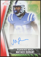 Mataeo Durant 2022 SAGE HIT Autographs Red #AMD RC at PristineAuction.com