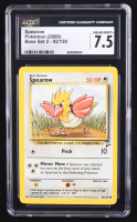 Spearow Pokemon 1999 Base 2 #92 (CGC 7.5) at PristineAuction.com