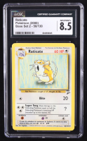 Raticate Pokemon 1999 Base 2 #58 (CGC 8.5) at PristineAuction.com