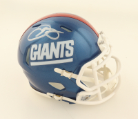 Odell Beckham Jr. Signed Giants Speed Mini Helmet (Beckett) at PristineAuction.com