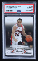 Stephen Curry 2009-10 Panini Prestige #230 RC (PSA 10) at PristineAuction.com