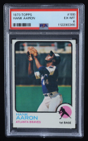 Hank Aaron 1973 Topps #100 (PSA 6) at PristineAuction.com