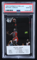 Michael Jordan 1988 Fournier NBA Estrellas #22 (PSA 10) at PristineAuction.com