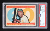 Hank Aaron 1960 Topps #566 All-Star (PSA 3) at PristineAuction.com