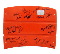 1986 Mets Shea Stadium Seatback Team-Signed By (26) with Gary Carter, Dwight Gooden, Darryl Strawberry, Keith Hernandez (JSA) at PristineAuction.com