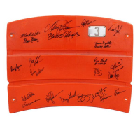 1986 Mets Shea Stadium Seatback Team-Signed By (22) with Ed Hearn, Dwight Gooden, Darryl Strawberry (JSA) at PristineAuction.com