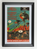 1990 "Nirvana & Melvins" Motor Sports Int'l Garage Concert Custom Framed Poster at PristineAuction.com