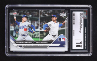 Yoshinobu Yamamoto / Shota Imanaga 2025 Topps Now #2 (CGC 10) at PristineAuction.com