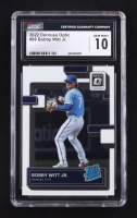 Bobby Witt Jr. 2022 Donruss Optic #98 RR RC (CGC 10) at PristineAuction.com