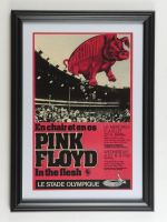 1977 "Pink Floyd" Le Stade Olympique Canada Concert Custom Framed Poster at PristineAuction.com