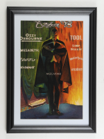 1998 "Ozzfest" Concert Custom Framed Poster at PristineAuction.com