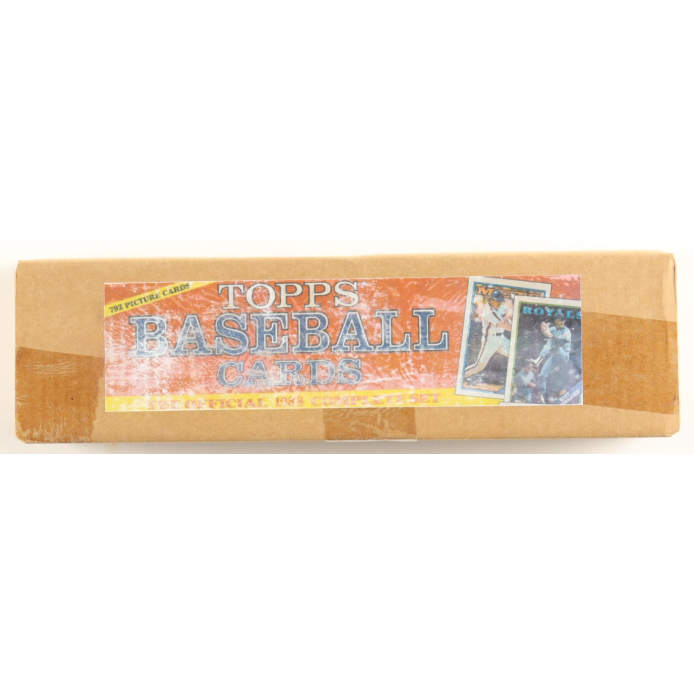 1988 Topps Baseball Complete Set of (792) Cards with Tom Glavine #779 RC, Ken Caminiti #64 RC, Barry Bonds #450, Mark McGwire #580 at PristineAuction.com