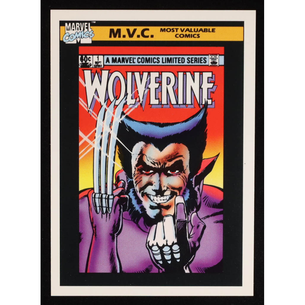 Wolverine 1990 Impel Marvel Universe I #133 Limited Series #1 ...