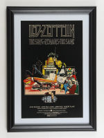 1976 "Led Zeppelin The Song Remains The Same" Custom Framed Print at PristineAuction.com