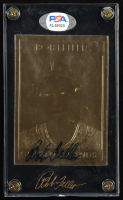 Bob Feller Signed 1996 Golden Legends 23Kt Gold #GL7 (PSA) at PristineAuction.com