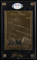 Bob Feller Signed 1996 Golden Legends 23Kt Gold #GL7 (PSA) at PristineAuction.com