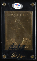 Bob Feller Signed 1996 Golden Legends 23Kt Gold #GL7 (PSA) at PristineAuction.com