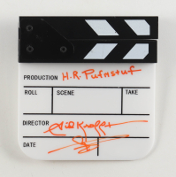 Sid Krofft Signed "H.R. Pufnstuf" Prop Clapper Inscribed "H.R. Pufnstuf" (JSA) at PristineAuction.com