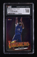 Paul George 2023-24 Finest Finishers #F8 (CGC 10) at PristineAuction.com