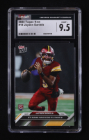 Jayden Daniels 2024 Topps Now #19 RC (CGC 9.5) at PristineAuction.com