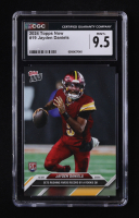 Jayden Daniels 2024 Topps Now #19 RC (CGC 9.5) at PristineAuction.com