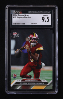 Jayden Daniels 2024 Topps Now #19 RC (CGC 9.5) at PristineAuction.com