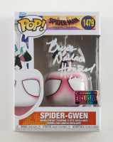 Bryce Dallas Howard Signed "Spider-Man: Across The Spider-Verse" #1479 Spider-Gwen Funko Pop! Bobble-Head Figure Inscribed "Gwen" (Beckett)) at PristineAuction.com
