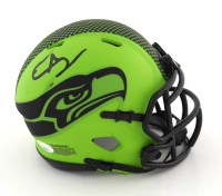 Elijah Arroyo Signed Seahawks Rave Alternate Speed Mini Helmet (JSA) at PristineAuction.com