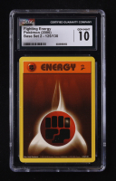 Fighting Energy Pokemon 1999 Base 2 #125 (CGC 10) at PristineAuction.com