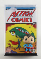 David Corenswet Signed "Superman: Action Comics" #01 Superman Funko Pop! Vinyl Figure (Beckett) at PristineAuction.com