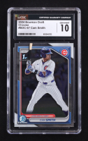 Cam Smith 2024 Bowman Chrome Draft #BDC67 RC (CGC 10) at PristineAuction.com