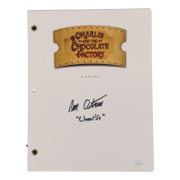 Peter Ostrum Signed "Charlie and the Chocolate Factory" Movie Script Inscribed "Charlie" (Beckett) at PristineAuction.com