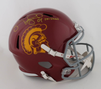 Matt Leinart Signed USC Trojans Full-Size Helmet Inscribed "04 Heisman" (Beckett) at PristineAuction.com