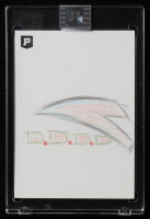Donte DiVincenzo Signed Original Art Sketch Card (1/1 Original Art) (PA) at PristineAuction.com