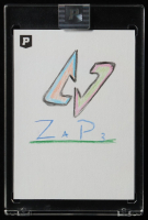 Donte DiVincenzo Signed Original Art Sketch Card (1/1 Original Art) (PA) at PristineAuction.com