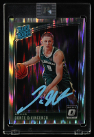 Donte DiVincenzo Signed 2018-19 Donruss Optic Shock #164 RC (PA) at PristineAuction.com