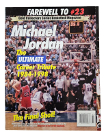 Michael Jordan "Farewell To #23" Gold Collectors Series Magazine at PristineAuction.com