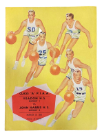 1953 Yeadon vs John Harris Official Game Program at PristineAuction.com