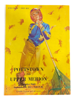 1953 Pottstown vs Upper Merion Official Game Program at PristineAuction.com